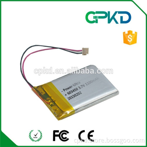 Long cycle time 3.7v 1000mAh Li-Polymer battery lipo battery pack for digital camera recorder